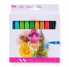 Ecoline Brushpen Landscape Set 20τεμ Ecoline Brushpen Landscape Set 20τεμ