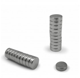 Μαγνήτες Νεοδυμίου Φ10mm 2mm 20τεμ