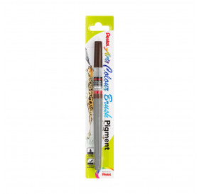 Μαρκαδόρος Συνθ. Τρίχα Pigment Brush Pen GFP141 Sepia Pentel Μαρκαδόρος Συνθ. Τρίχα Pigment Brush Pen GFP141 Sepia Pentel