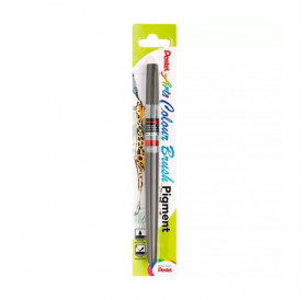 Μαρκαδόρος Συνθ. Τρίχα Pigment Brush Pen GFP137 Grey Pentel Μαρκαδόρος Συνθ. Τρίχα Pigment Brush Pen GFP137 Grey Pentel