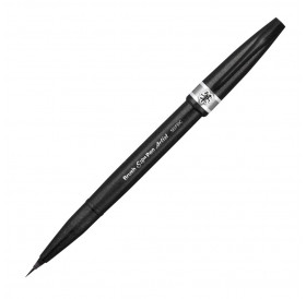 Μαρκαδόρος Πινέλο Λεπτός SESF30CA Artist Black Pentel Μαρκαδόρος Πινέλο Λεπτός SESF30CA Artist Black Pentel