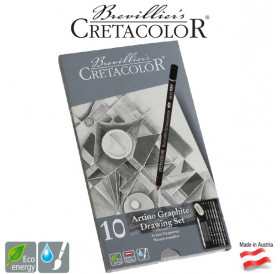 Μολύβια Σετ Artino Graphite 10τεμ Cretacolor Μολύβια Σετ Artino Graphite 10τεμ Cretacolor