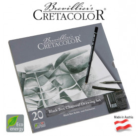Μολύβια Σετ Black Box 20τεμ Cretacolor Μολύβια Σετ Black Box 20τεμ Cretacolor