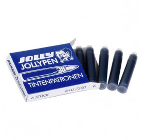 Αμπούλες Μελάνης Για Πένα 6τεμ Royal Blue Jolly Αμπούλες Μελάνης Για Πένα 6τεμ Royal Blue Jolly