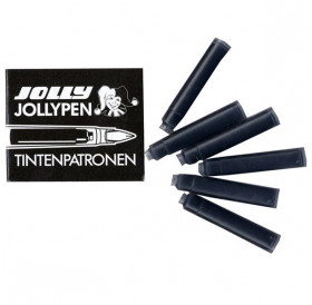 Αμπούλες Μελάνης Για Πένα 6τεμ Black Jolly Αμπούλες Μελάνης Για Πένα 6τεμ Black Jolly