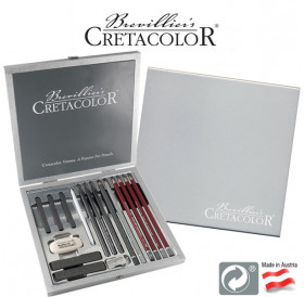 Σετ Silver Box Graphite & Drawing 17τεμ Cretacolor Σετ Silver Box Graphite & Drawing 17τεμ Cretacolor