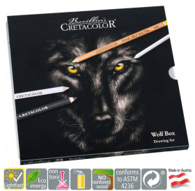 Μολύβια Σετ Wolf Box 25τεμ Cretacolor Μολύβια Σετ Wolf Box 25τεμ Cretacolor
