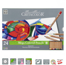 Σετ Μολύβια MEGA COLOR 24τεμ Cretacolor Σετ Μολύβια MEGA COLOR 24τεμ Cretacolor
