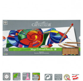Σετ Μολύβια MEGA COLOR 36τεμ Cretacolor Σετ Μολύβια MEGA COLOR 36τεμ Cretacolor