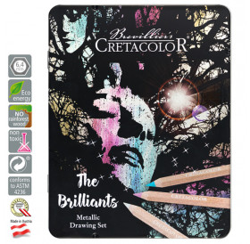 Σετ Μολύβια MEGA COLOR - THE BRILLIANTS 12τεμ Cretacolor Σετ Μολύβια MEGA COLOR - THE BRILLIANTS 12τεμ Cretacolor