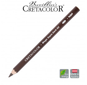 Μολύβι Mega Sepia Dark Oil Cretacolor