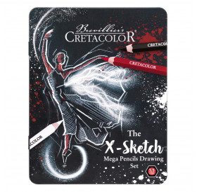 Μολύβια Σετ X-Sketch Mega Pencil Drawing Set 12τεμ Cretacolor Μολύβια Σετ X-Sketch Mega Pencil Drawing Set 12τεμ Cretacolor