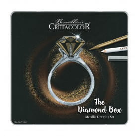 Μολύβια Σετ Diamond Box luxury Drawing Set 15τεμ Cretacolor Μολύβια Σετ Diamond Box luxury Drawing Set 15τεμ Cretacolor