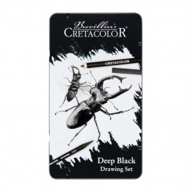 Μολύβια Σετ Deep Black 10τεμ Cretacolor Μολύβια Σετ Deep Black 10τεμ Cretacolor