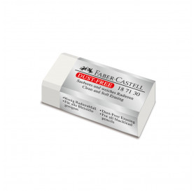 Σβήστρα Dust Free Λευκή Μικρή 187130 Faber Catell Σβήστρα Dust Free Λευκή Μικρή 187130 Faber Catell
