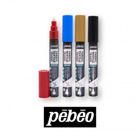 Μαρκαδόρος Υφάσματος 7A SETA 4MM Opaque Pebeo Μαρκαδόρος Υφάσματος 7A SETA 4MM Opaque Pebeo