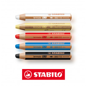 Μολύβια Woody 3 in 1 Stabilo Μολύβια Woody 3 in 1 Stabilo