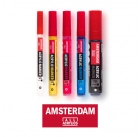 Ακρυλικοί Μαρκαδόροι Amsterdam Acrylic Markers