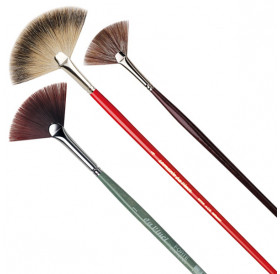Fan Brushes Da Vinci
