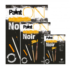 Μπλοκ Mixed Media Paint'ON Black 20φ. 250g Clairefontaine Μπλοκ Mixed Media Paint'ON Black 20φ. 250g Clairefontaine