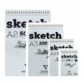 Μπλοκ Sketch Ivory 90g 50-100φ. Clairefontaine Rhodia Μπλοκ Sketch Ivory 90g 50-100φ. Clairefontaine Rhodia