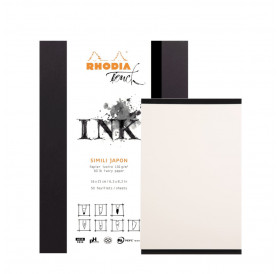 Calligrapher Pad Simili Japon 130g 50φ. Rhodia