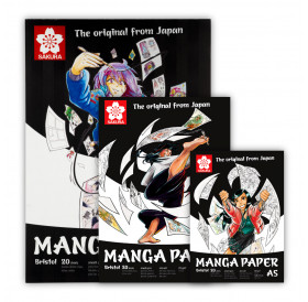 Μπλοκ Bristol Manga Paper 250gr Sakura Μπλοκ Bristol Manga Paper 250gr Sakura