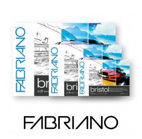Μπλοκ Bristol 250g 20φ Fabriano