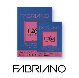 Μπλοκ Bristol 1264 200gr Fabriano