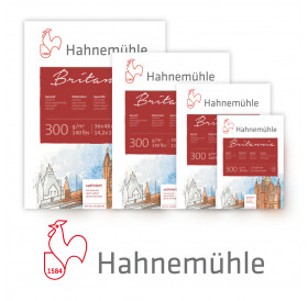 Μπλοκ Britannia Satine Hot Pressed 300gr 12φ Hahnemuhle Μπλοκ Britannia Satine Hot Pressed 300gr 12φ Hahnemuhle