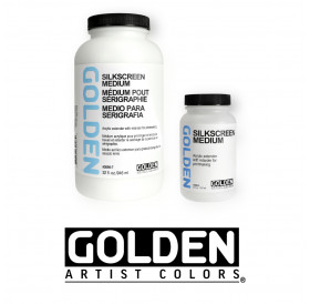Silkscreen Medium Golden