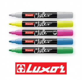 Μαρκαδόροι Υγρής Κιμωλίας Fluo Luxor