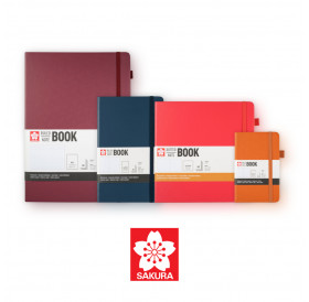 Μπλοκ Notebook Με Γραμμές - Dots 140g Sakura Μπλοκ Notebook Με Γραμμές - Dots 140g Sakura