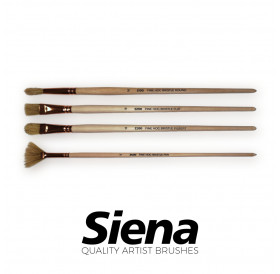 Natural Fine Hog Bristle Siena