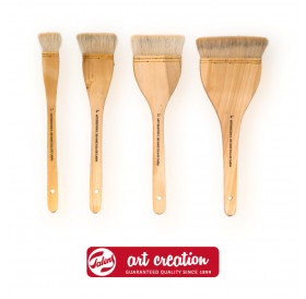 Hake Brushes Original Art Creation