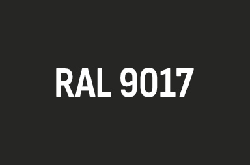 Μαύρο Gloss RAL9017