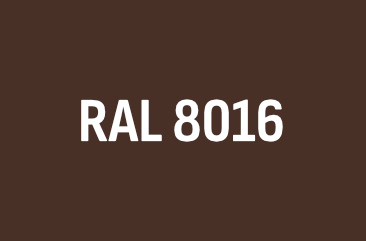 Καφέ Μαόνι RAL8016