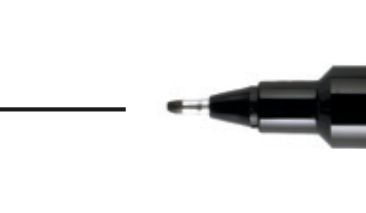 Black 10 Tip:1,0mm