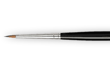1505 No3 RESTAURO Kolinsky Short Round Da Vinci