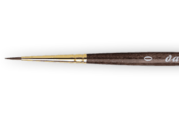 1526 No0 Harbin Kolinsky Sharp Round Da Vinci