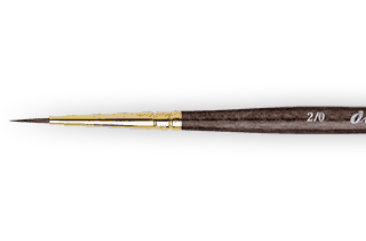 1526 No00 Harbin Kolinsky Sharp Round Da Vinci