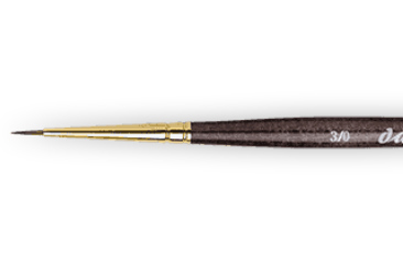 1526 No000 Harbin Kolinsky Sharp Round Da Vinci