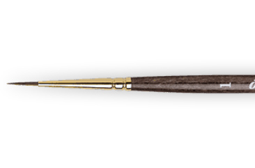 1526 No1 Harbin Kolinsky Sharp Round Da Vinci