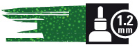 1,2mm Precious Green 454 ***