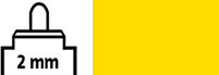 2mm Yellow 02 +++