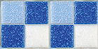 100gr ~151τεμ 10X10X4mm Blue Mix 29