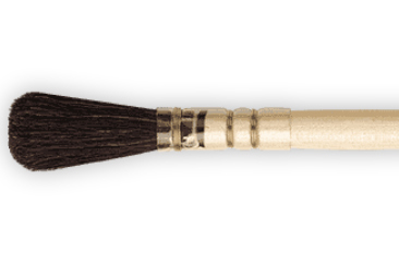 450 No2 Oval Round Black Goat Da Vinci
