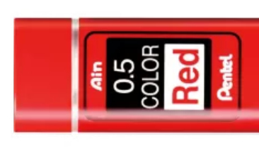0,50mm Red 20τεμ. 60mm