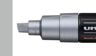 8,0mm Chisel Silver