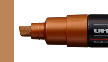 8,0mm Chisel Bronze